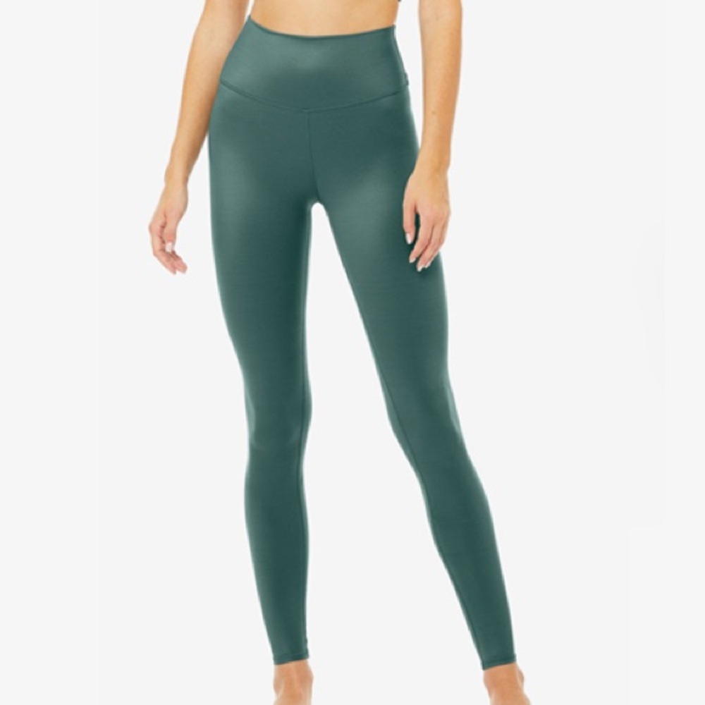 NWT highwaist shine airbrush legging